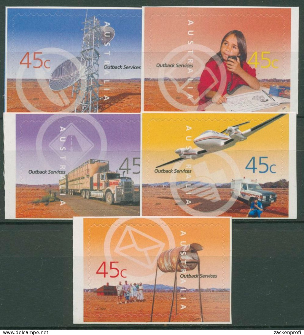 Australien 2001 Infrastruktur Im Outback 2054/58 BA Postfrisch - Mint Stamps
