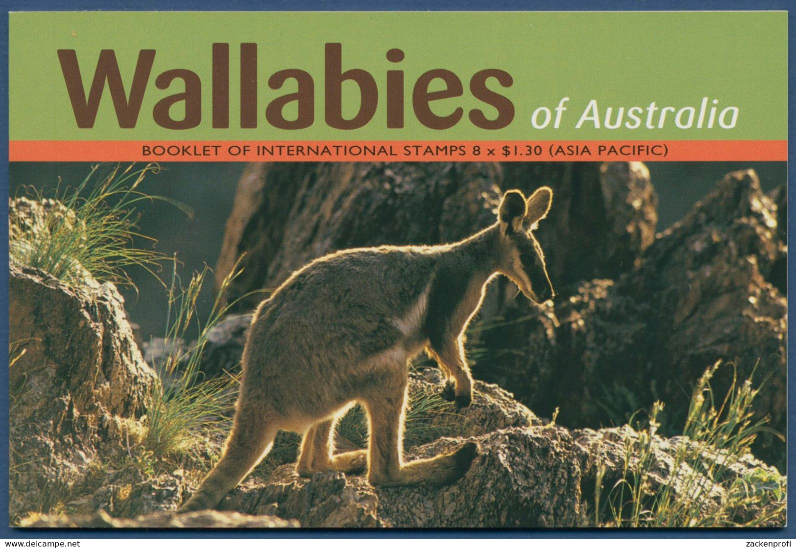 Australien 2007 Wallabies Känguruhs MH 283 Gestempelt (C40397) - Libretti