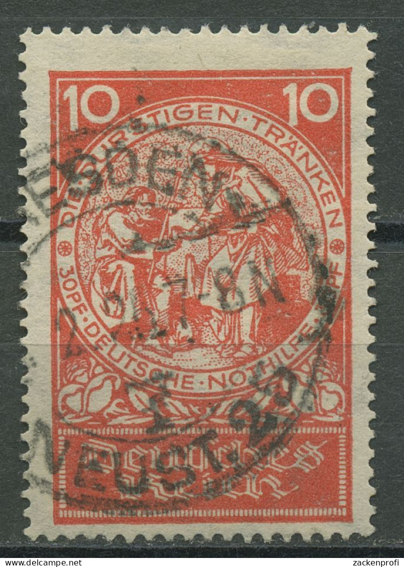 Deutsches Reich 1924 Deutsche Nothilfe: Rosenwunder 352 Mit TOP-Stempel - Used Stamps