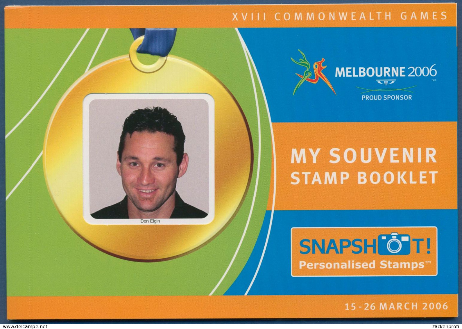 Australien 2006 Commonwealth Games MH 224 Gestempelt (C40395) - Carnets