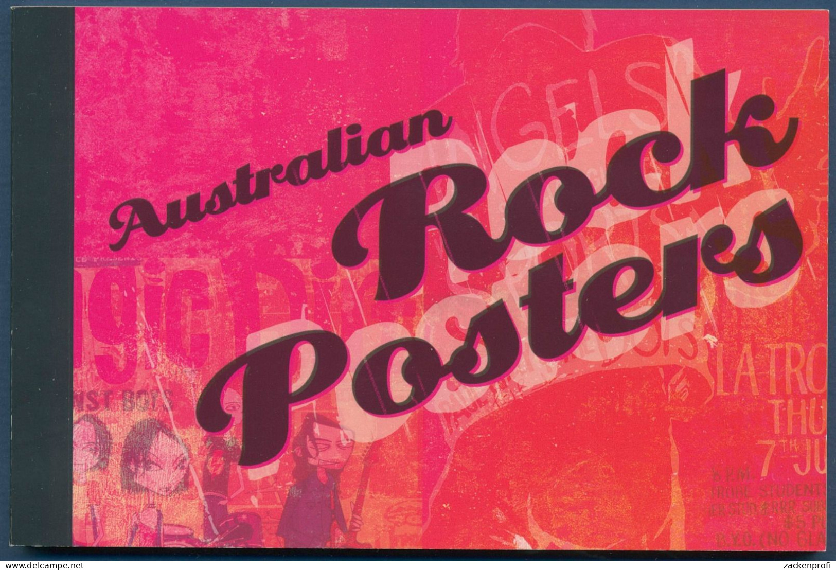 Australien 2006 Poster Rockkonzerte Rolling Stones MH 250 Postfrisch (C40390) - Libretti