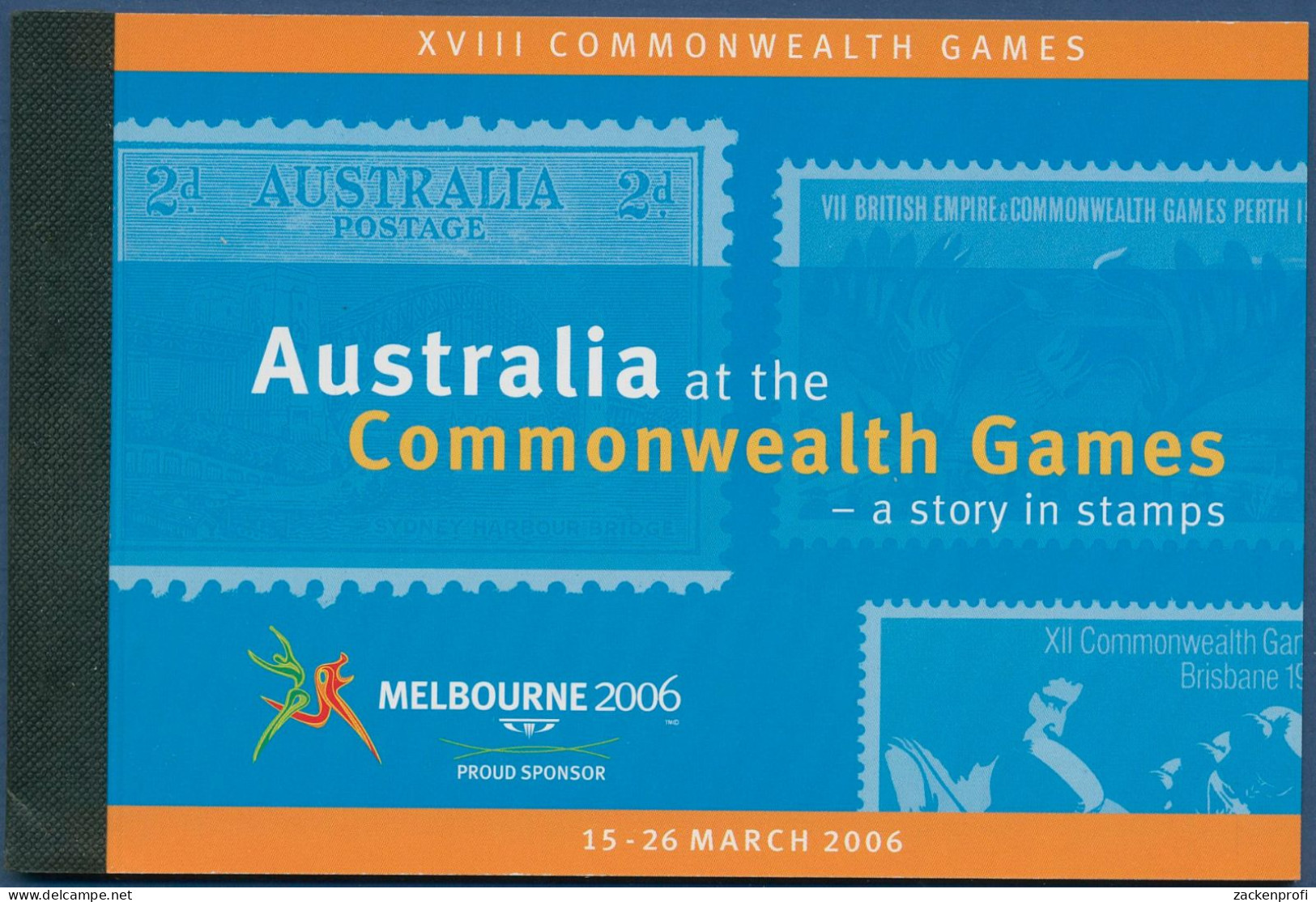 Australien 2006 Commonwealth Games MH 226 Gestempelt (C40387) - Cuadernillos