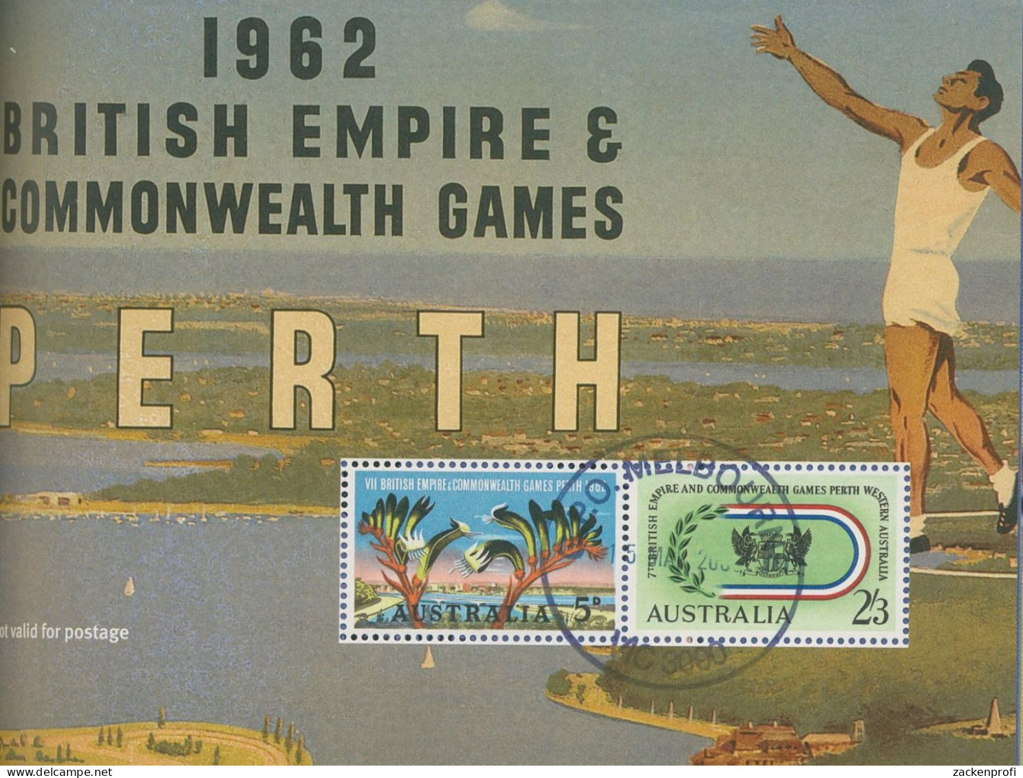 Australien 2006 Commonwealth Games MH 226 Gestempelt (C40387) - Postzegelboekjes