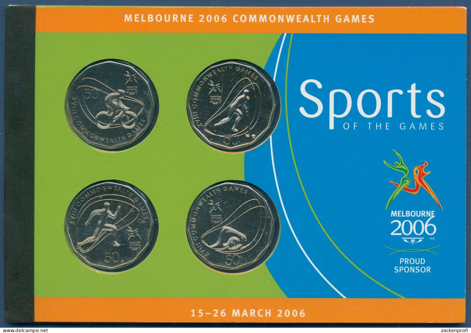 Australien 2006 Commonwealth Games MH 225 Postfrisch (C40394) - Cuadernillos