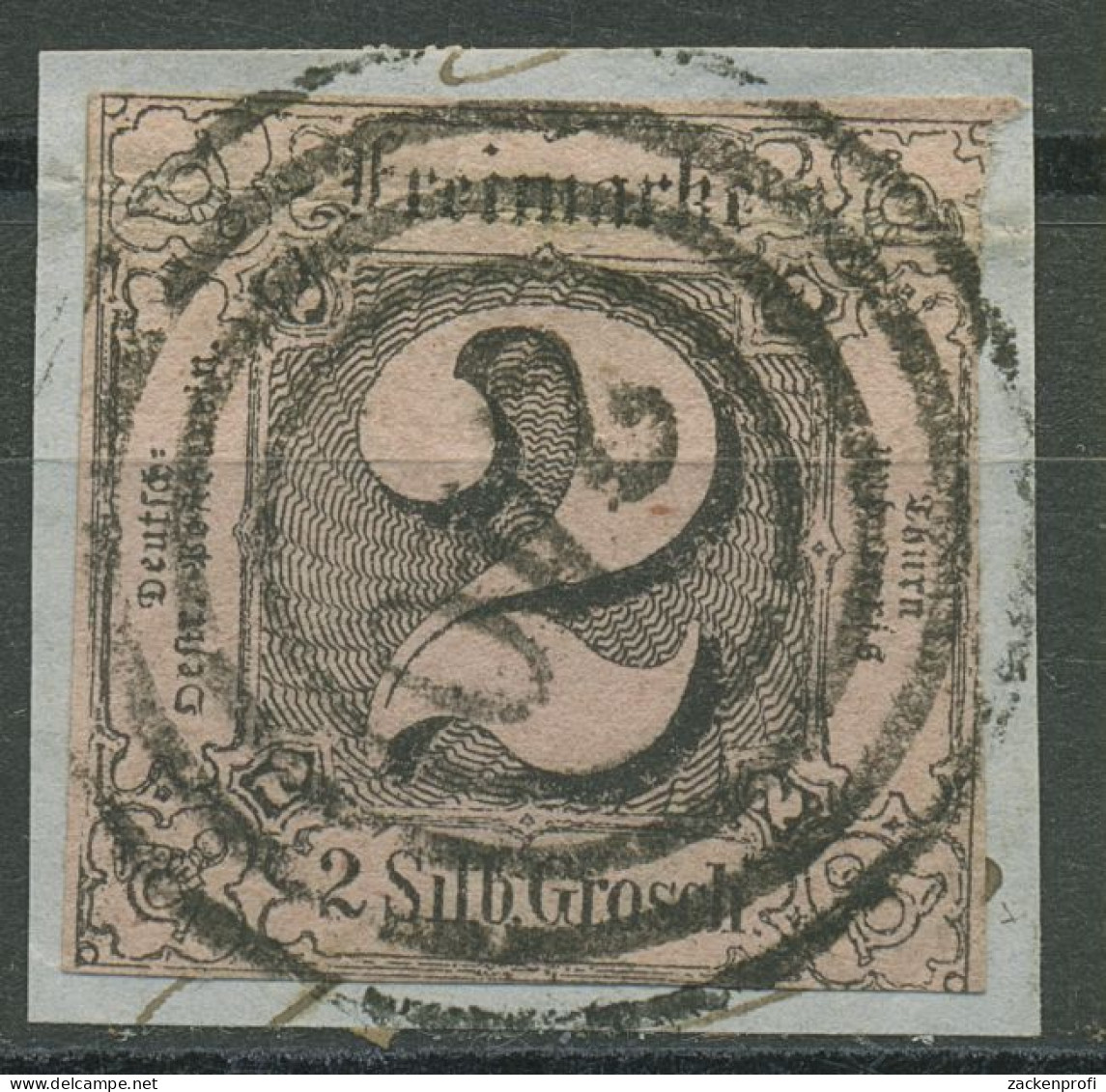 Thurn Und Taxis 1852/58 2 Sgr. 5 Nr.-Stpl. 240 NEUSTADT A. D. O., Bug - Otros & Sin Clasificación