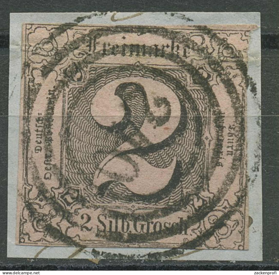 Thurn Und Taxis 1852/58 2 Sgr. 5 Nr.-Stpl. 240 NEUSTADT A. D. O., Bug - Sonstige & Ohne Zuordnung