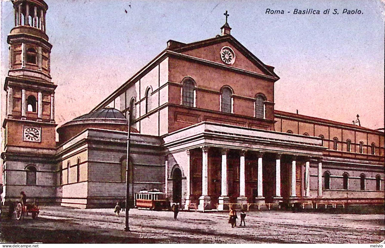 1929-ROMA Basilica S. Paolo Viaggiata Roma (21.9) - Autres & Non Classés
