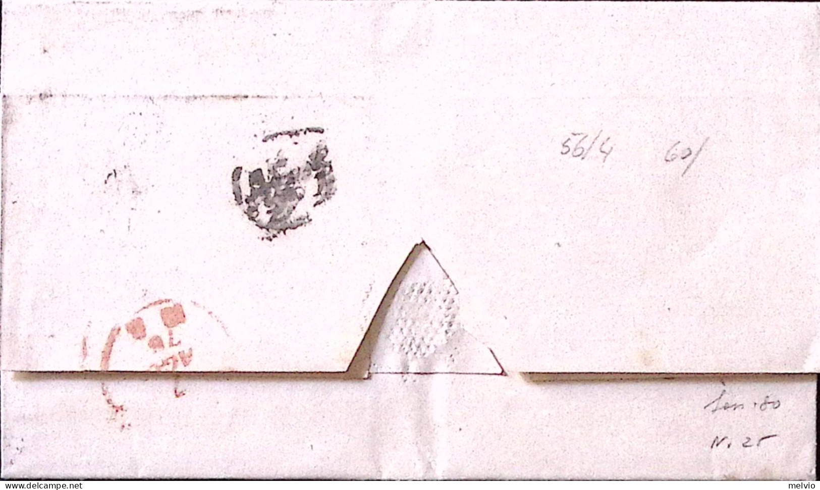 1876-GRAN BRETAGNA P.2,5 (56 Tav. 4) Su Piego Leeds (4.8) Per Napoli - Andere & Zonder Classificatie