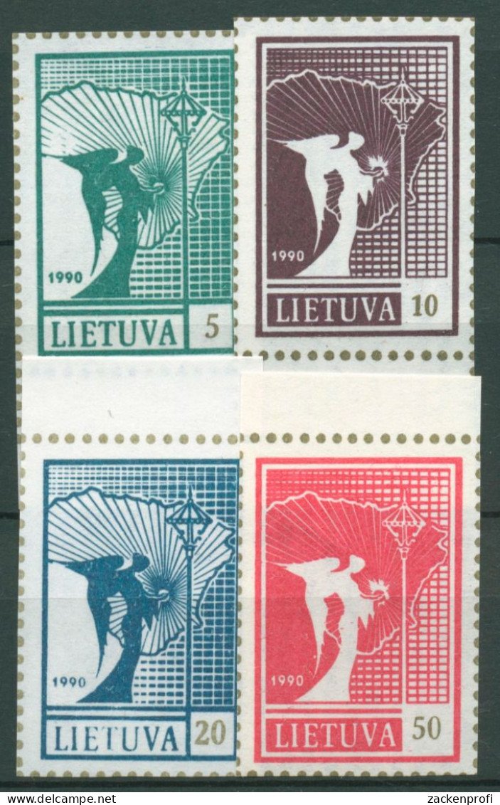 Litauen 1990 Friedensengel 461/64 Postfrisch - Lithuania