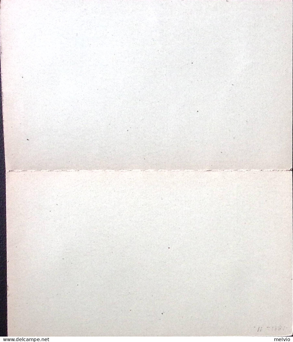 1884-Cartolina Postale RP C.10+10 (C8) Nuova - Stamped Stationery