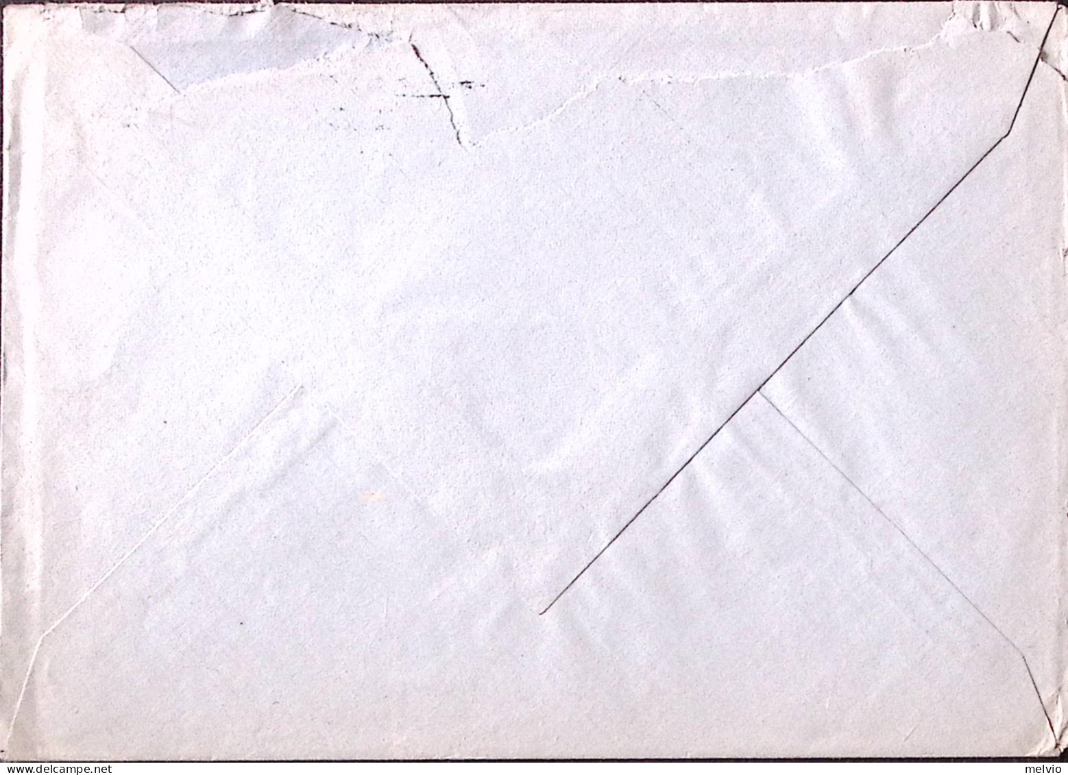 1955-X RESISTENZA Lire 25 (739) Isolato Su Busta - 1946-60: Poststempel