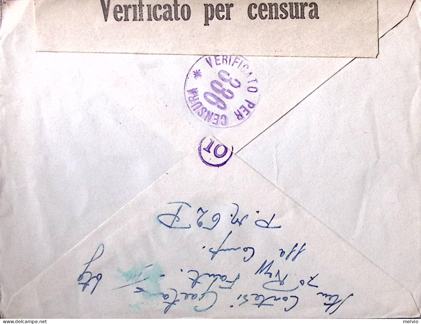 1941-Posta Militare/N 62 C.2 (5.7) Su Busta - Poststempel