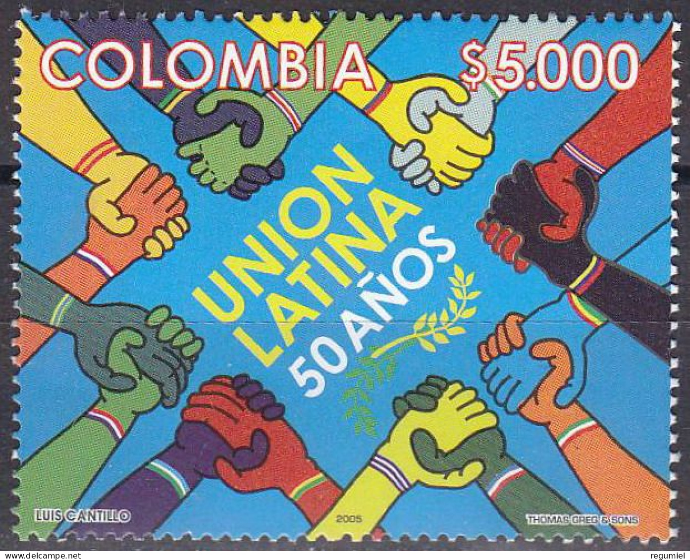 Colombia 1345 ** MNH. 2005 - Kolumbien