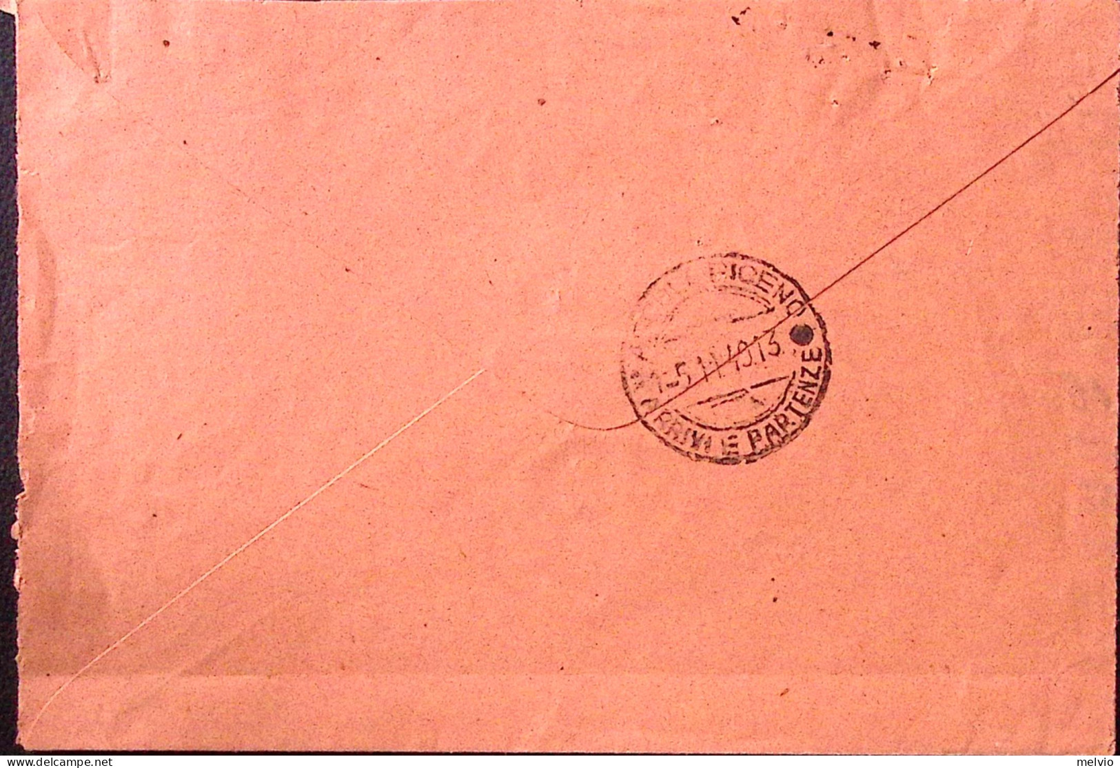 1949-VOLTA Lire 20 (611) Isolato Su Busta - 1946-60: Poststempel