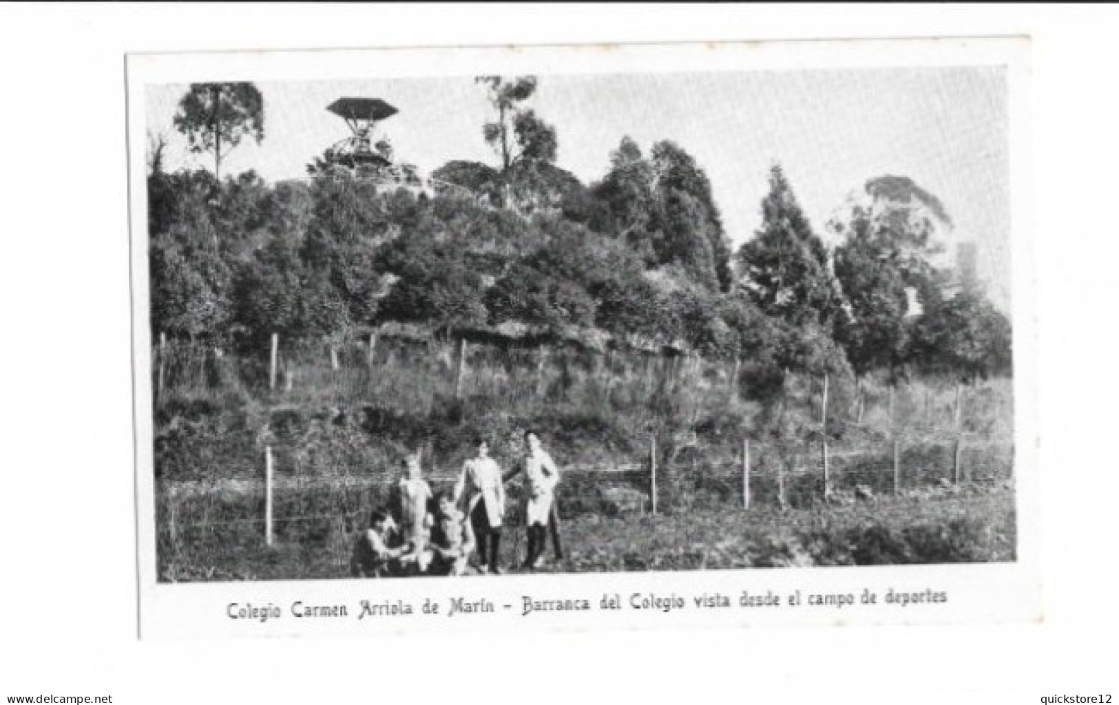 Colegio Carmen Arriola De Marín - Barranca Del Colegio Vista Desde El Campo De Deportes - Argentina   6851 - Ecoles