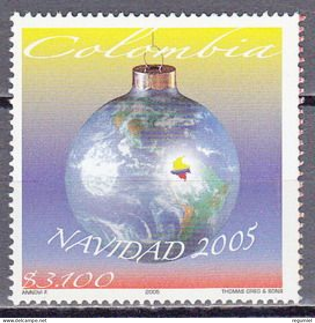 Colombia 1346 ** MNH. 2005 - Kolumbien