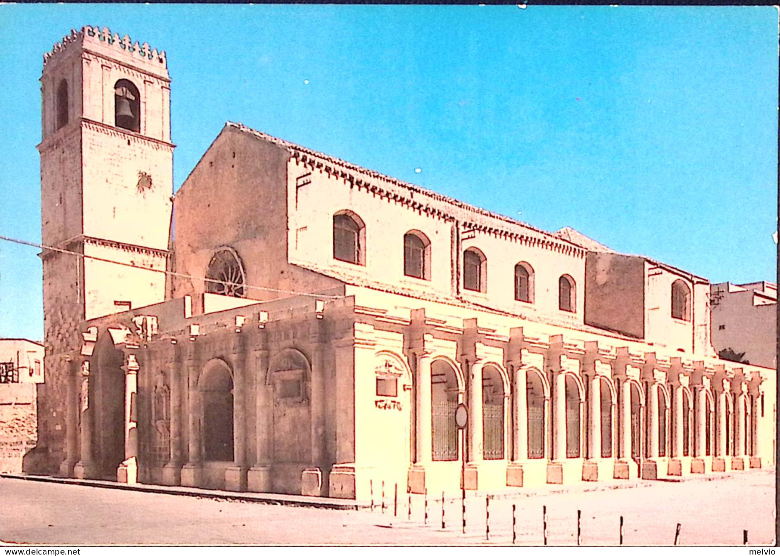 1980-AGRIGENTO Chiesa Di S. Lucia Viaggiata Affrancata Natale1979 Lire 120 - Agrigento