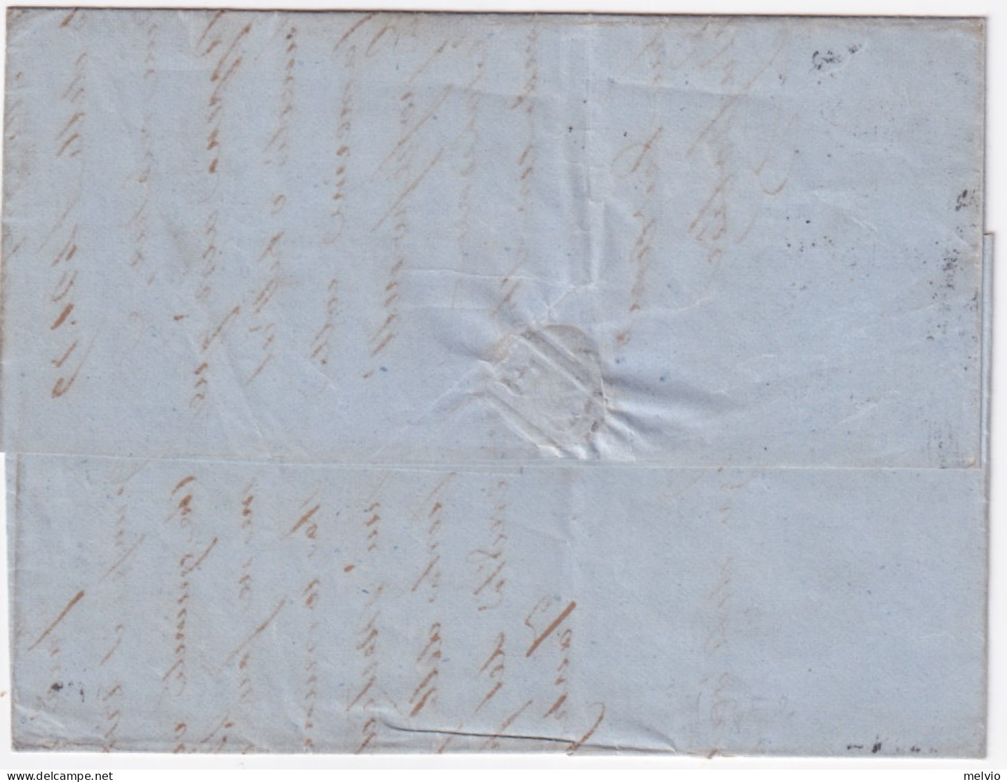 1871-Segnatasse C.40 Ocra E Carminio (8) Apposto Padova (20.8) Su Lettera Comple - Storia Postale