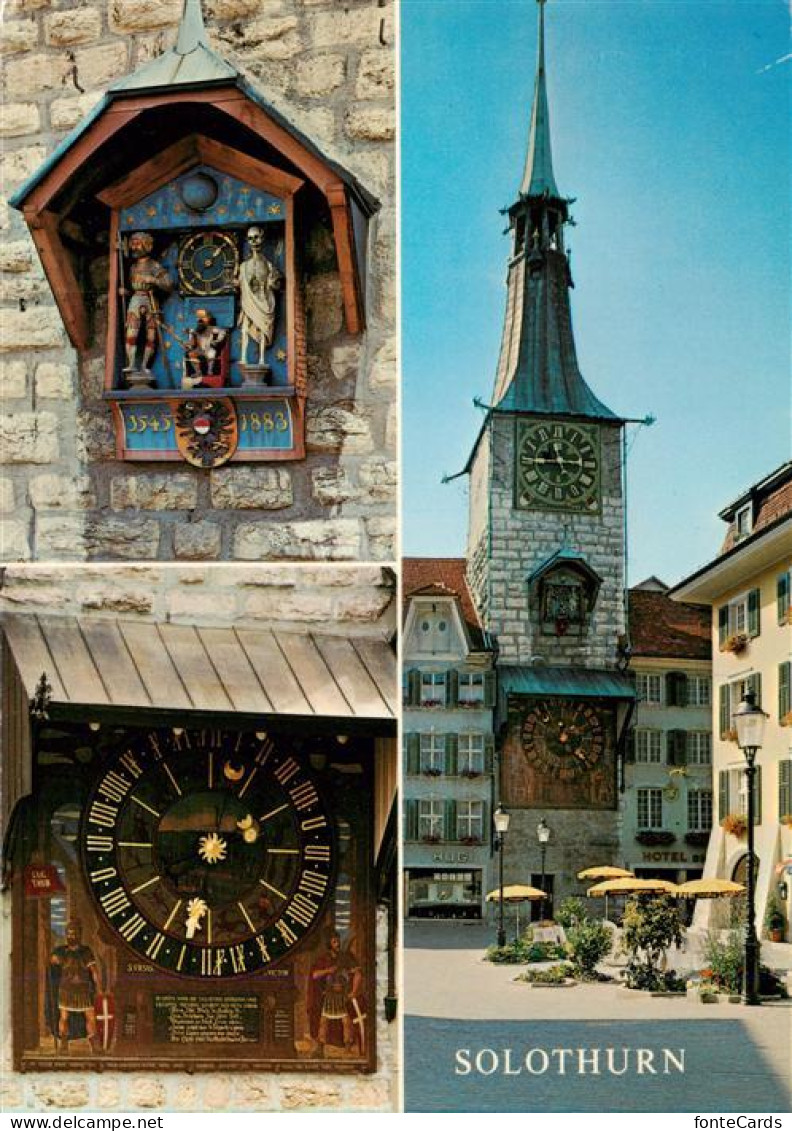 13942347 Solothurn_Soleure_SO Zeitglockenturm Mit Astronomischer Uhr - Sonstige & Ohne Zuordnung