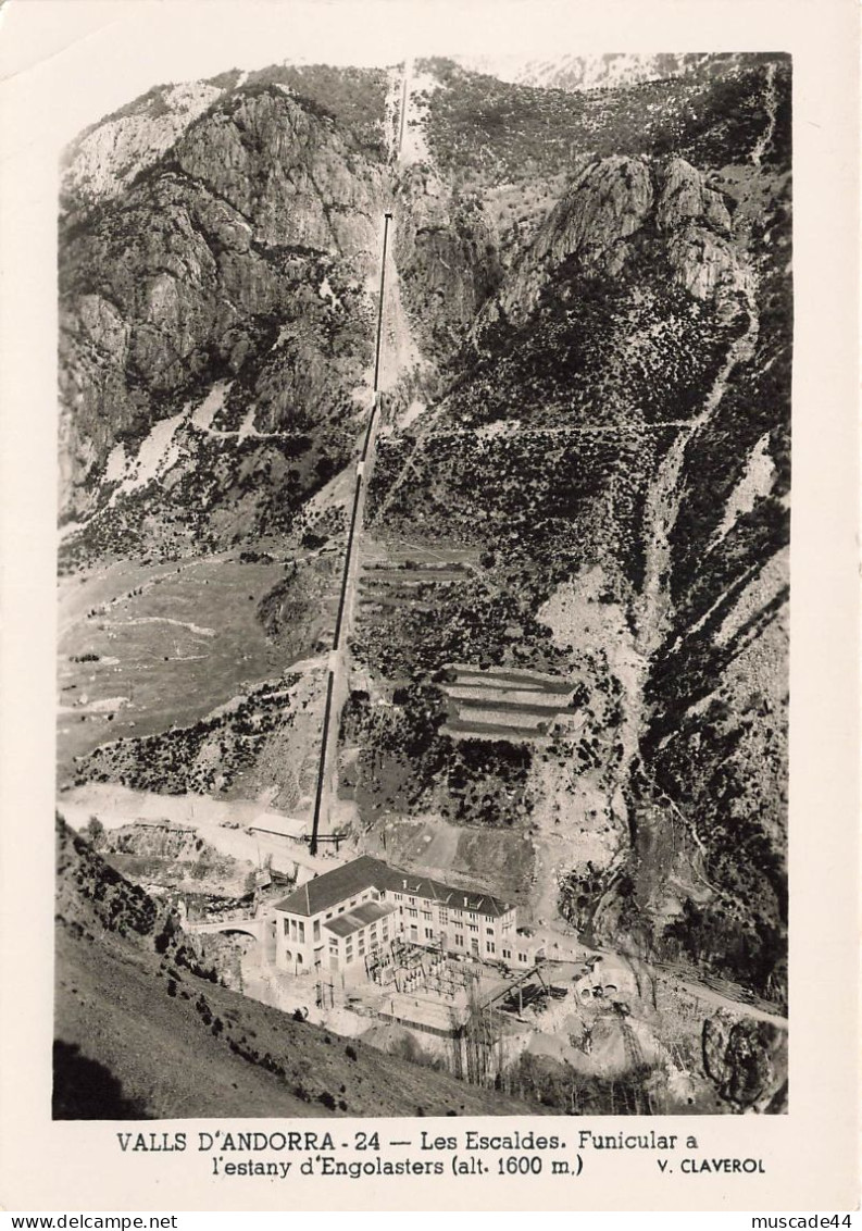 VALLS D ANDORRA - LES ESCALDES - FUNICULAR - Andorre