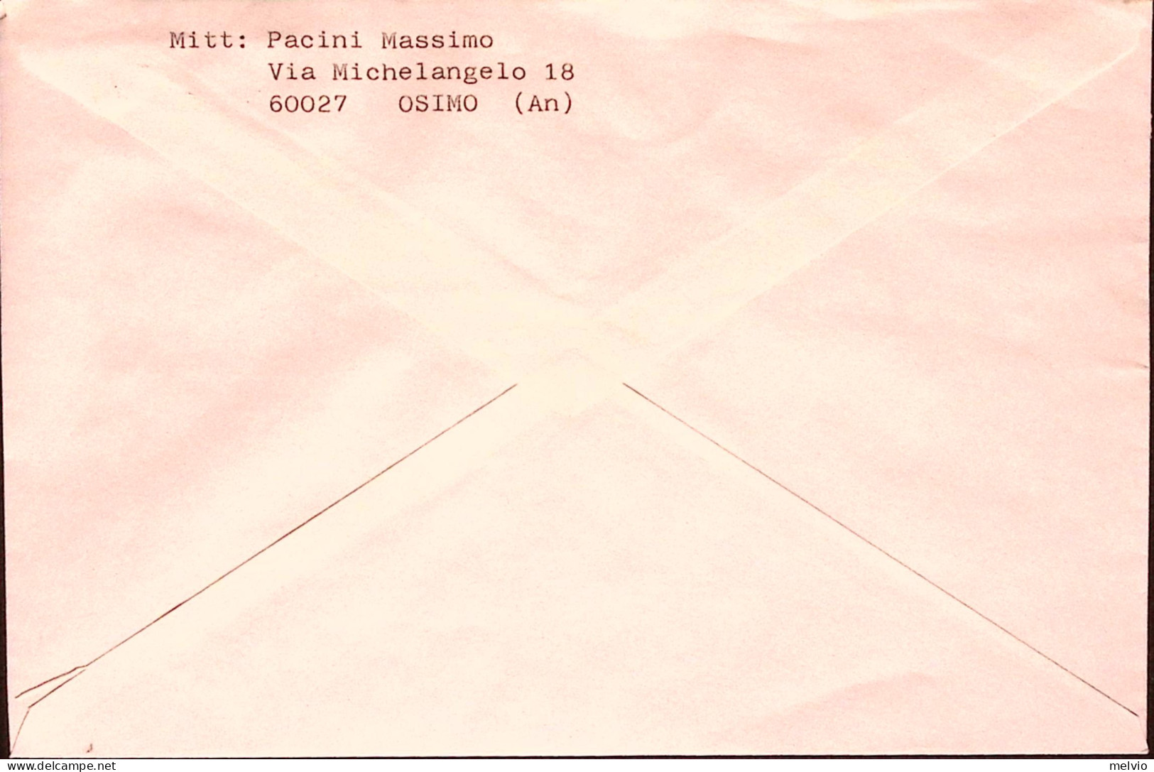1996-GAZZETTA SPORT Lire 750 Isolato Su Busta - 1991-00: Storia Postale