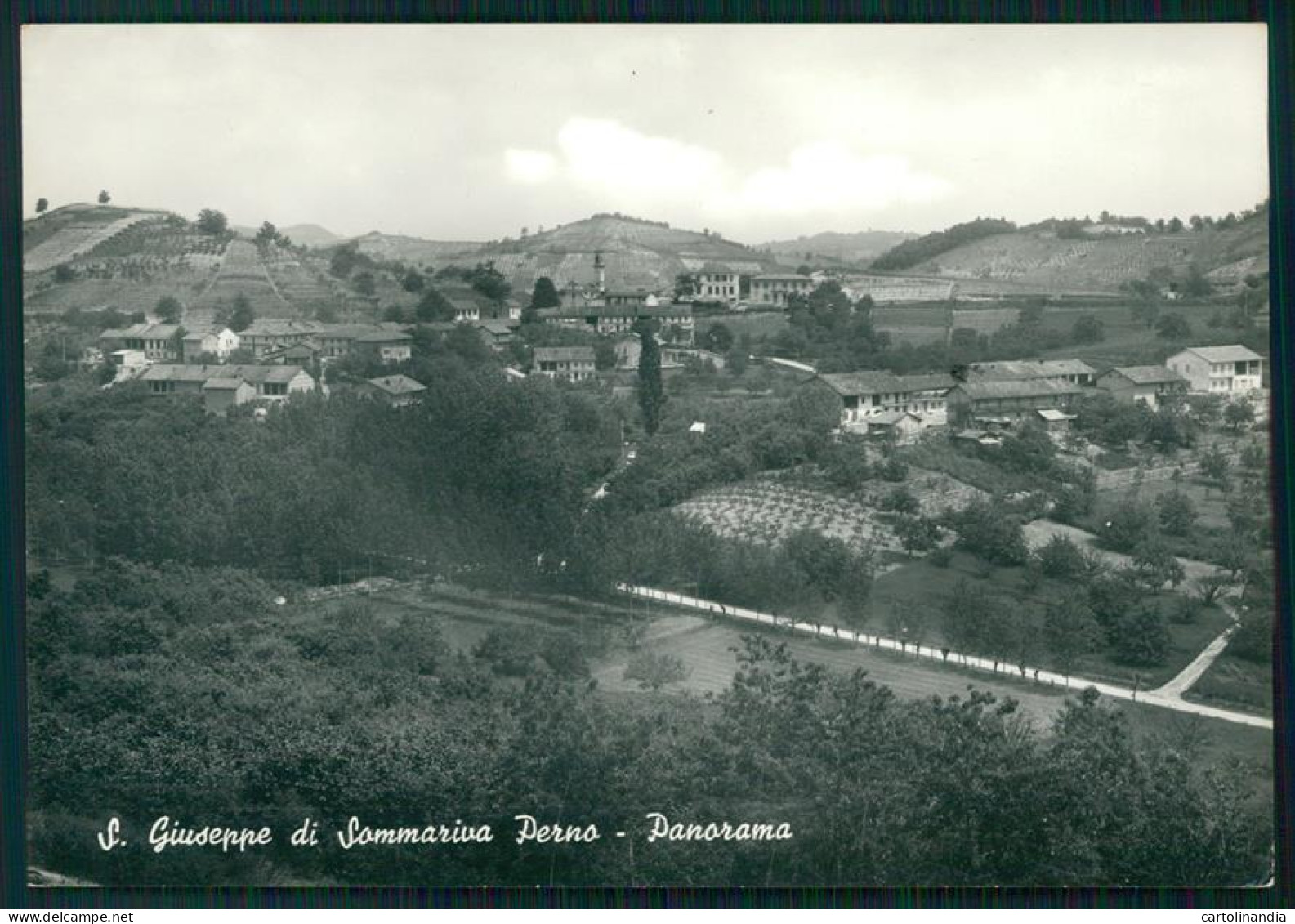 Cuneo Sommariva Perno San Giuseppe Di Foto FG Cartolina MZ1897 - Cuneo