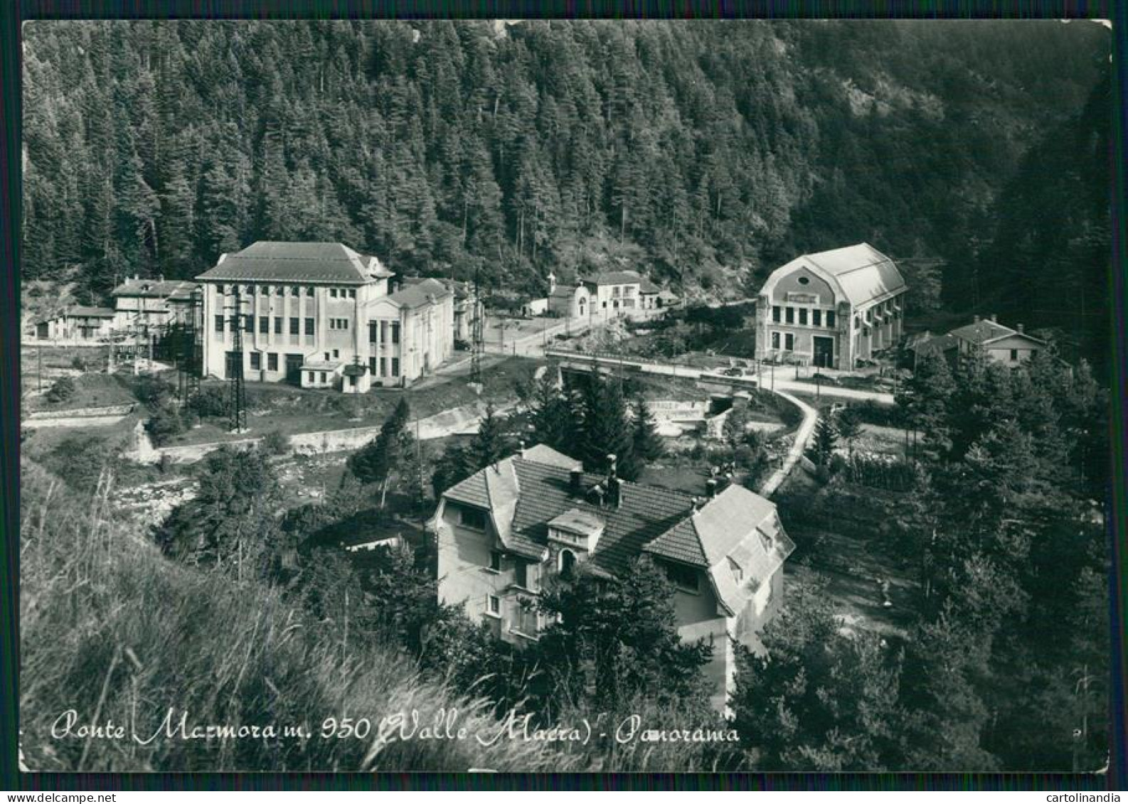 Cuneo Marmora Ponte Di FORI Foto FG Cartolina MZ1942 - Cuneo