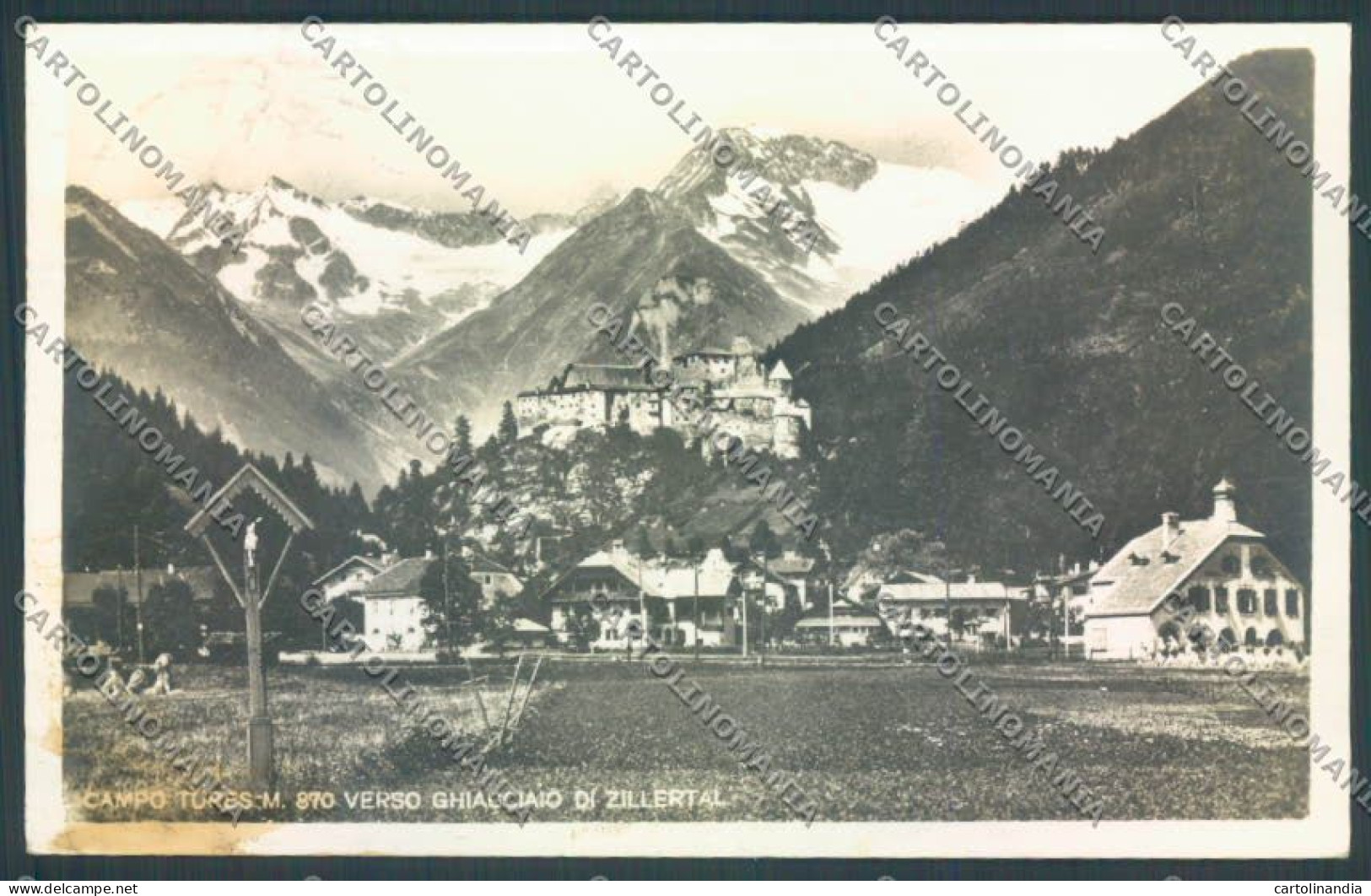 Bolzano Campo Tures MACCHIA Foto Cartolina ZB0048 - Bolzano