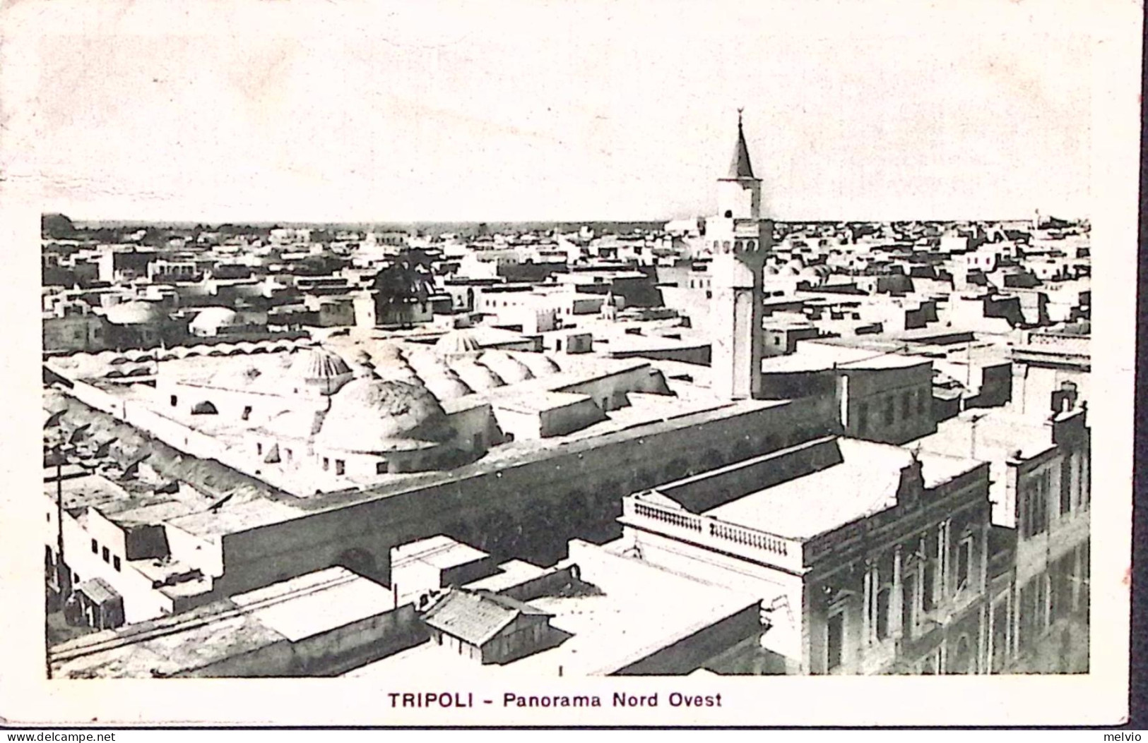 1932-TRIPOLI Panorama Nord Ovest, Viaggiata Fr.lli Parzialmente Asportati - Libye