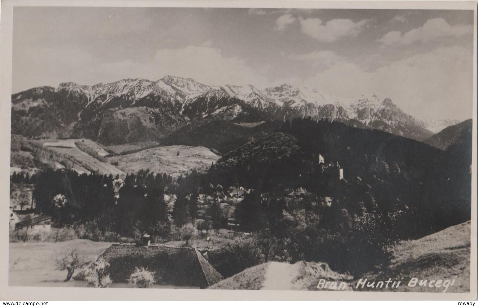 Romania - Muntii Bucegi - Bran - Original Photo - Timbre - Romania