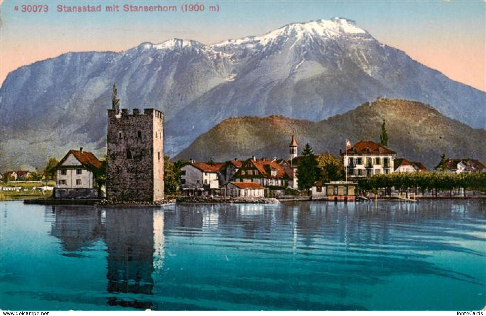 13940607 Stansstad Mit Stanserhorn - Sonstige & Ohne Zuordnung