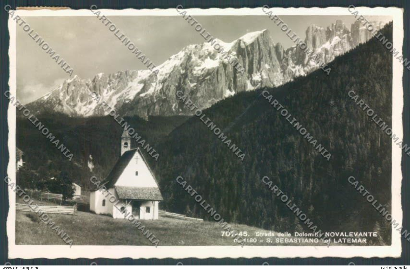 Bolzano Nova Levante PIEGHE Foto Cartolina ZB0171 - Bolzano