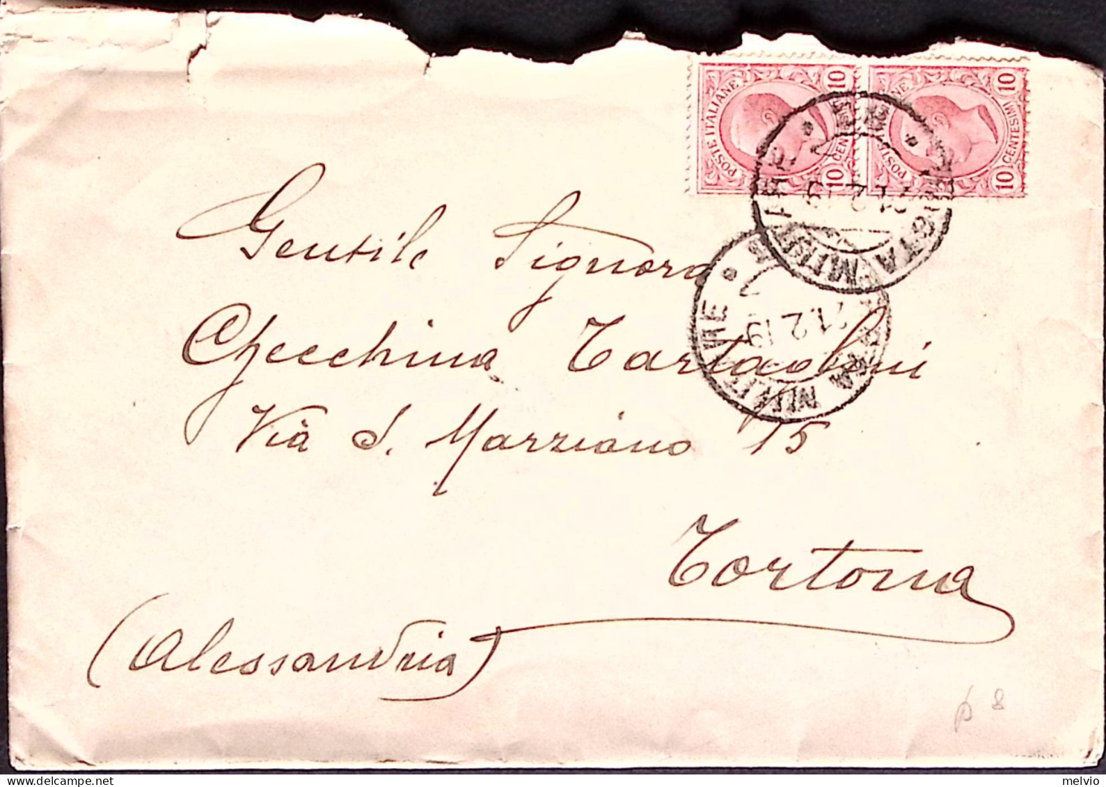 1919-Posta Militare/83 (21.2) Su Busta - Storia Postale