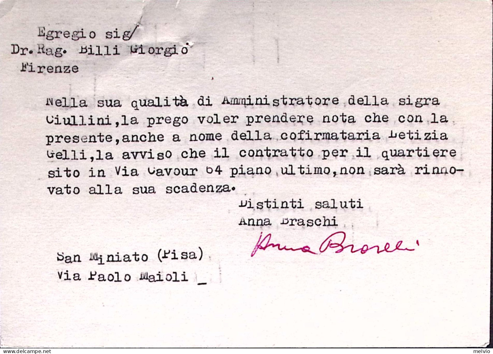 1961-OLIMPIADI Lire 60 Isolato Su Cartolina Postale Lire 25 Raccomandata San Min - 1961-70: Marcofilie