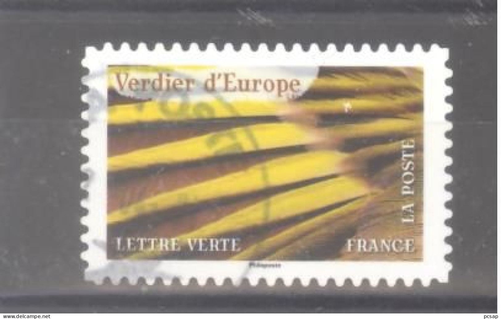 France Autoadhésif Oblitéré (Animaux En Couleurs - Verdier D'Europe) Cachet Rond) - Used Stamps
