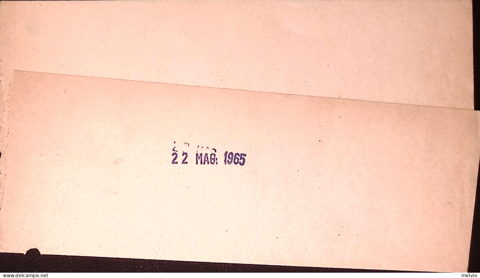 1965-Siracusana Lire 5 (762) Isolato Su Estratto Conto Giornali - 1961-70: Poststempel