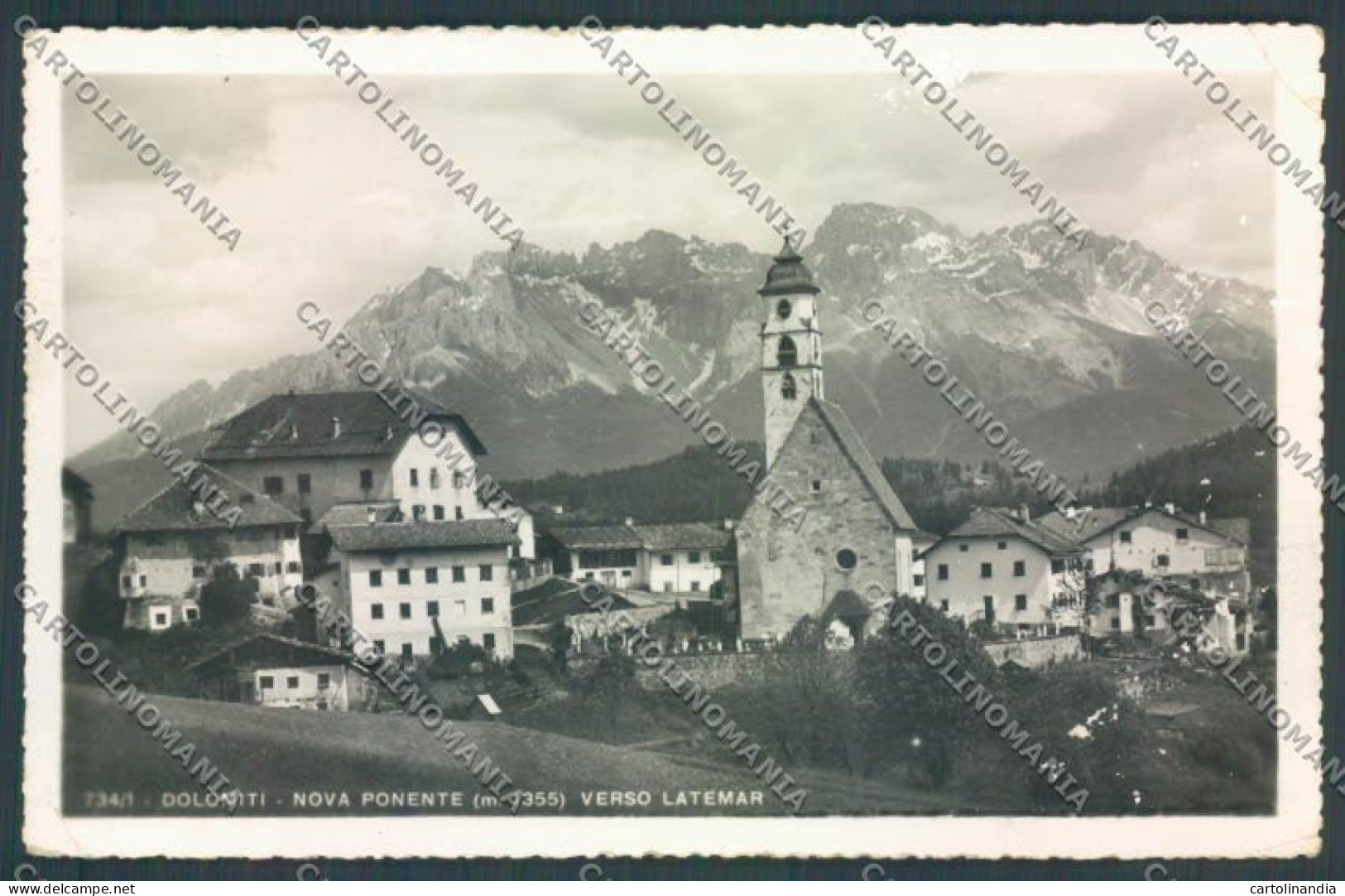 Bolzano Nova Ponente Foto Cartolina ZB0148 - Bolzano