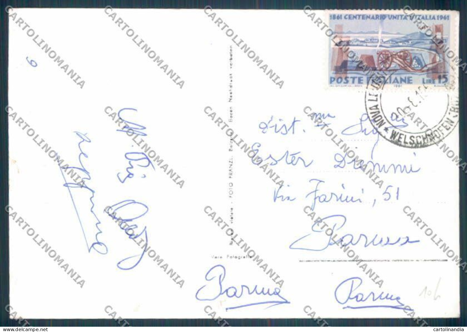 Bolzano Nova Levante Foto Cartolina ZB0144 - Bolzano