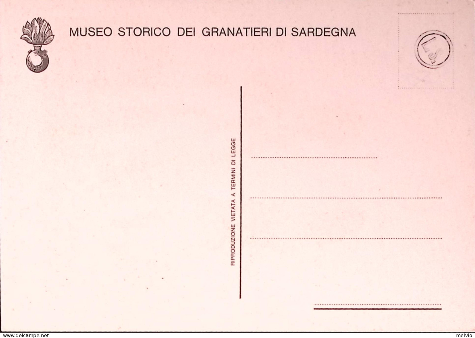 1930circa-MUSEO STORICO GRANATIERI SARDEGNA, Nuova - Patrióticos