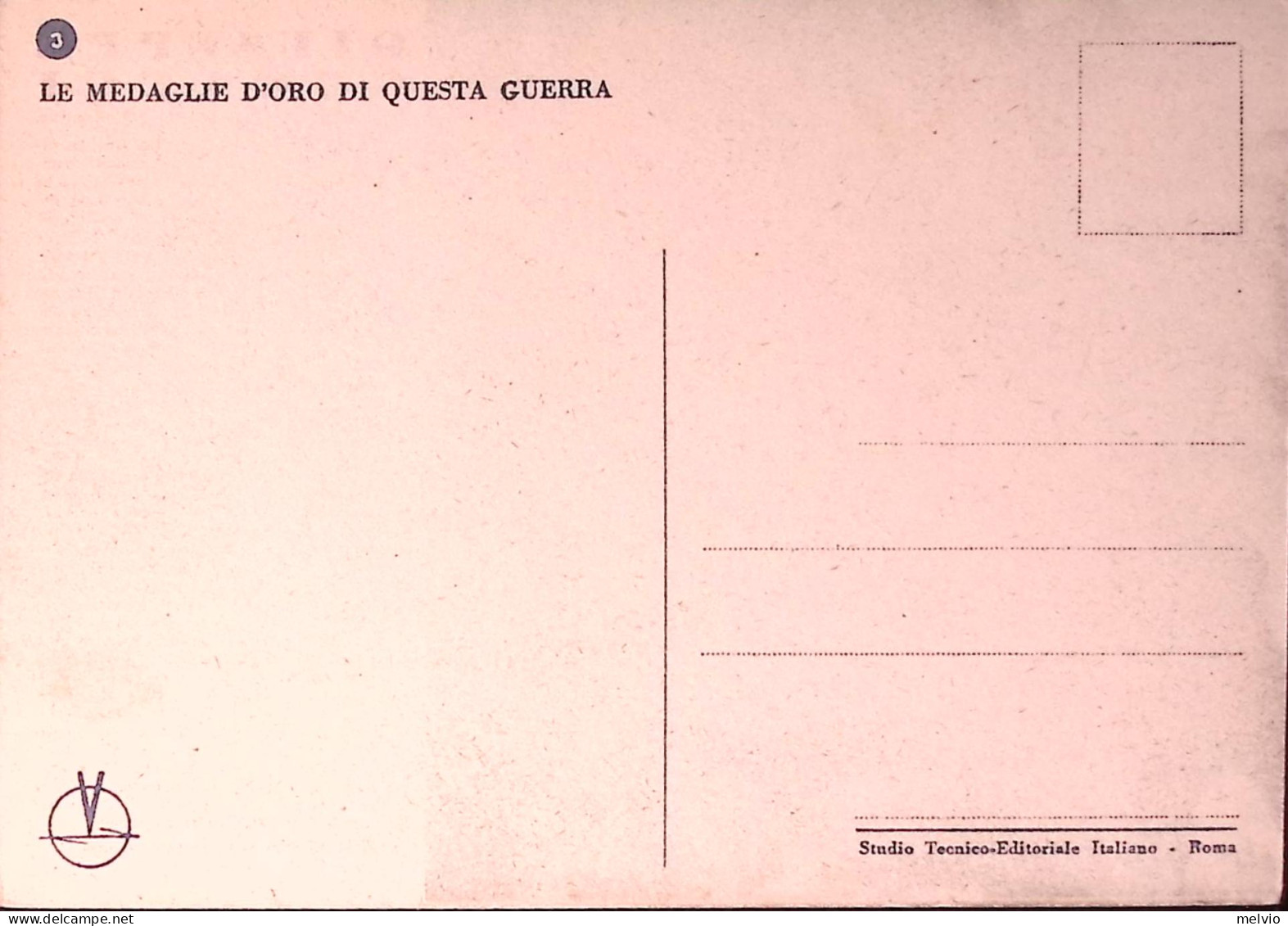 1941-GIUSEPPE GORACCI, Serie Medaglie D'Oro N.3, Nuova - Patrióticos