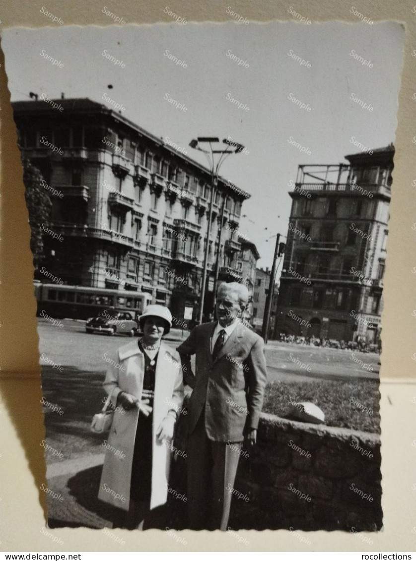 Italy Photo Italia Foto MILANO Street Scene 1959 - Europa