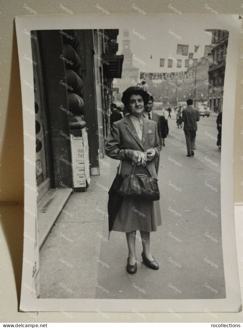 Italy Photo Italia Foto MILANO Street Scene 1953 - Europa