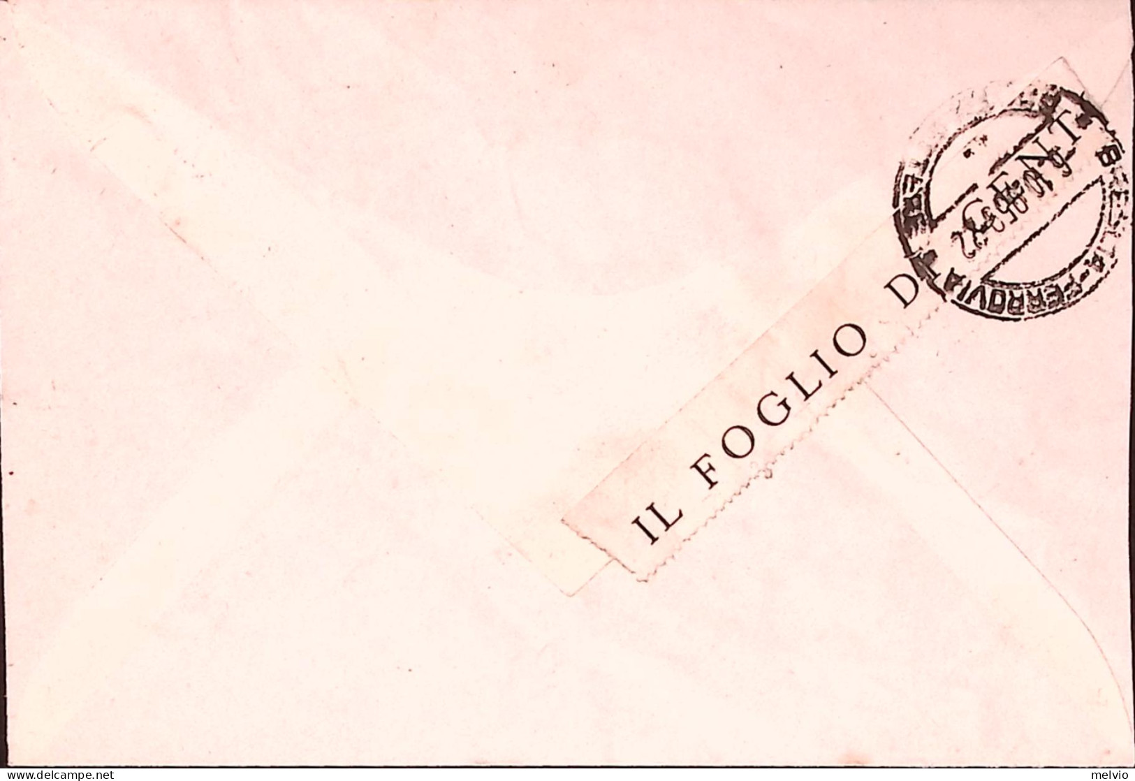 1959-CAPOVALLE Lineare+datario (6.10) Su Busta Affr. Sirac. Lire 5 E 20 - 1946-60: Storia Postale