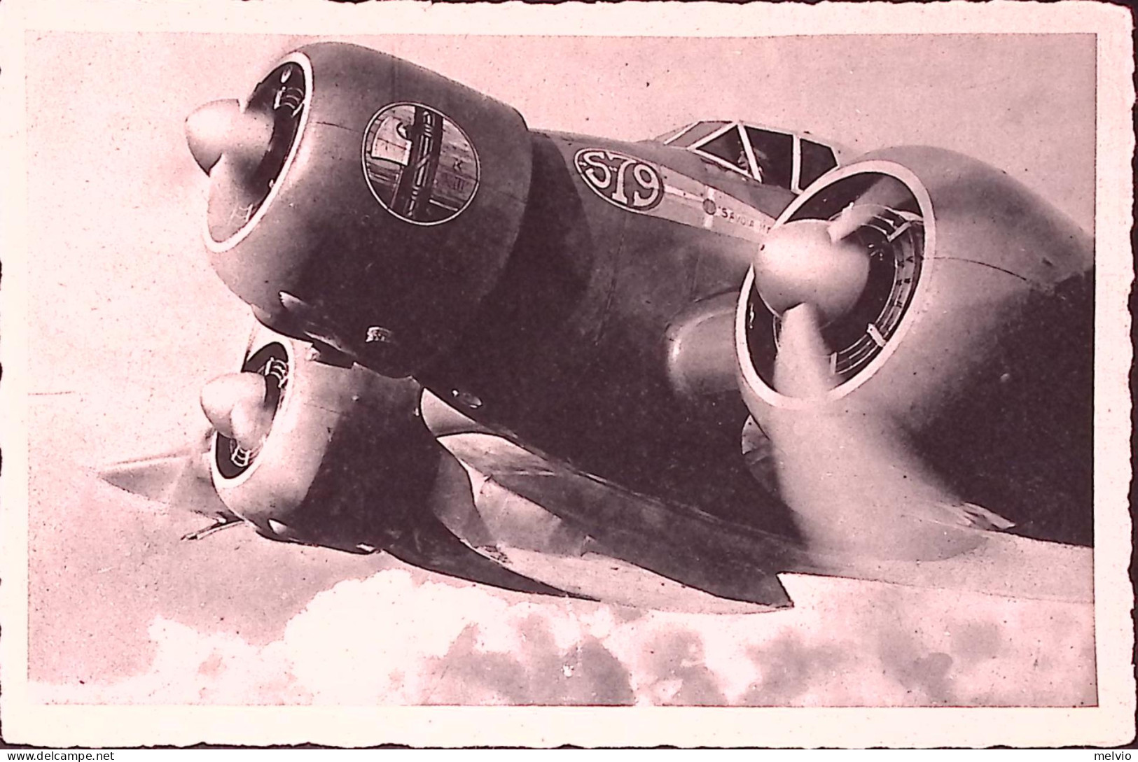 1940-AVIAZIONE MILITARE ITALIANA Un Bombardiere In Pieno Volo, Nuova - Patriotiques