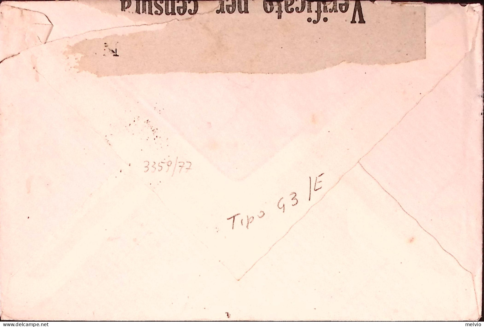 1941-XI UFFICIO POSTALE CONCENTRAMENTO C 2 (31.12) Su Busta - Storia Postale
