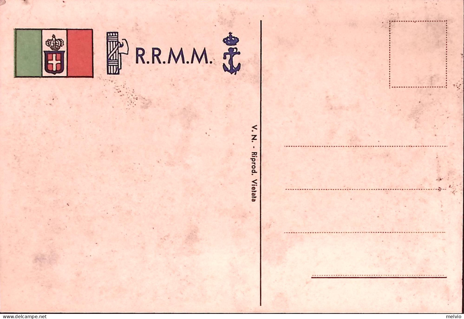 1930circa-Sommergibile H 4 Edita R.R.M.M. Nuova - Storia Postale