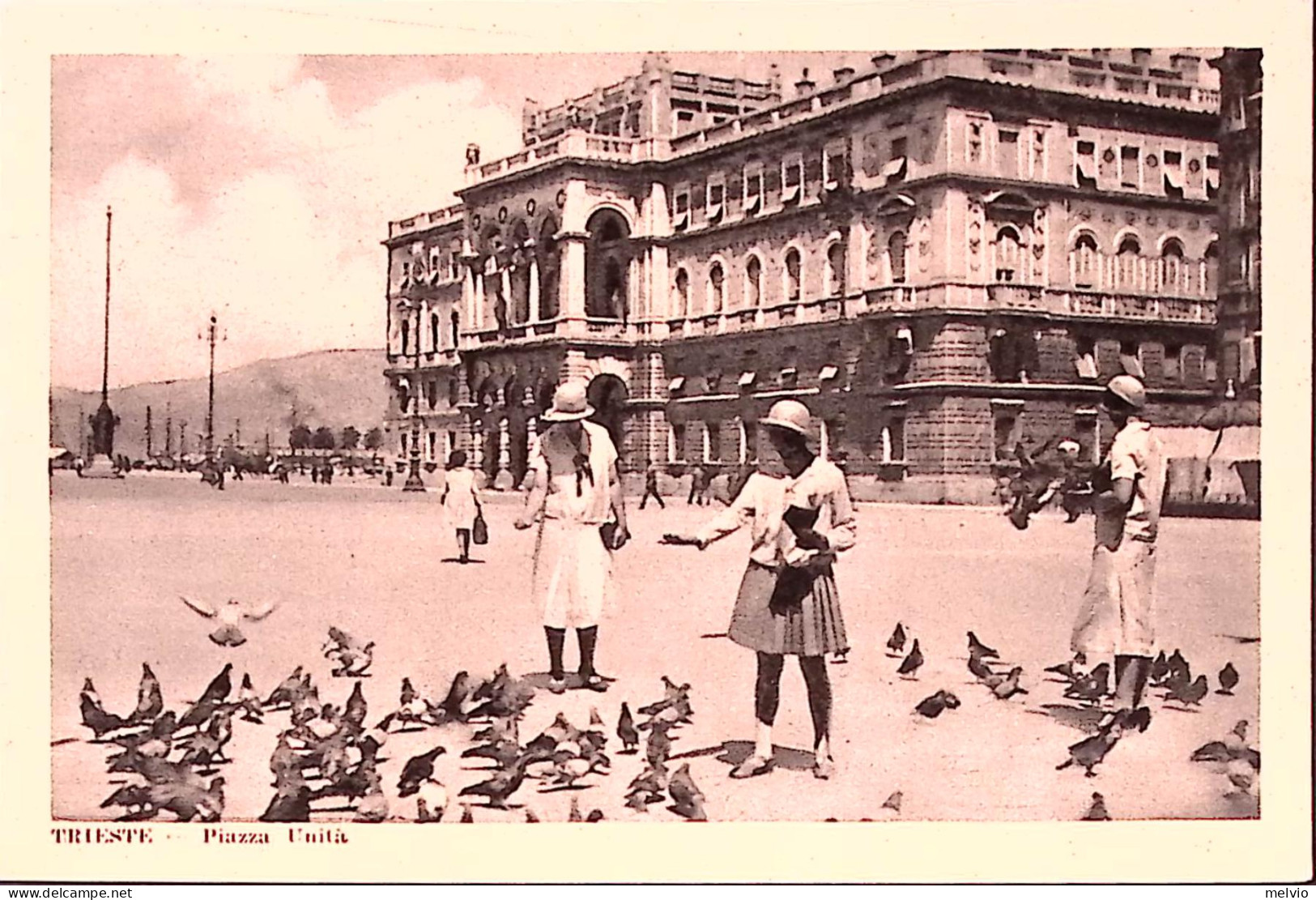 1910circa-TRIESTE P.zza Unita', Nuova - Trieste (Triest)