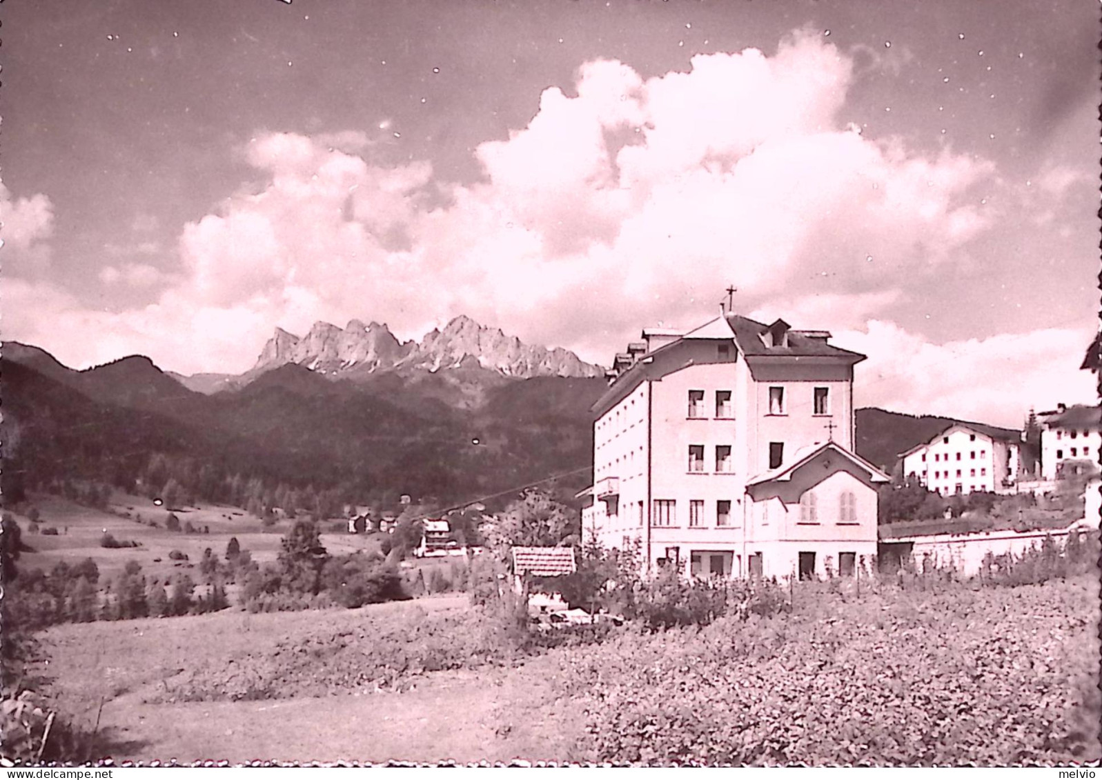 1961-BORCA DI CADORE La Collina E La Rocchetta, Viaggiata - 1961-70: Marcophilia