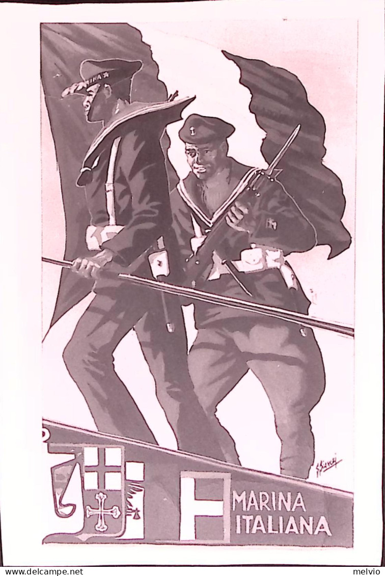 1940circa-MARINA ITALIANA Cartolina Propagandistica Nuova - Patriotiques