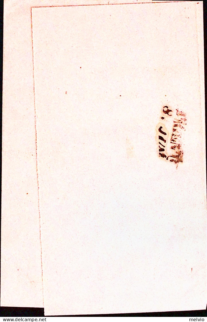 1858-AUSTRIA Aquila Bicipite K.9 II^tipo Ben Marginato Su Soprascritta Vienna (2 - Autres & Non Classés